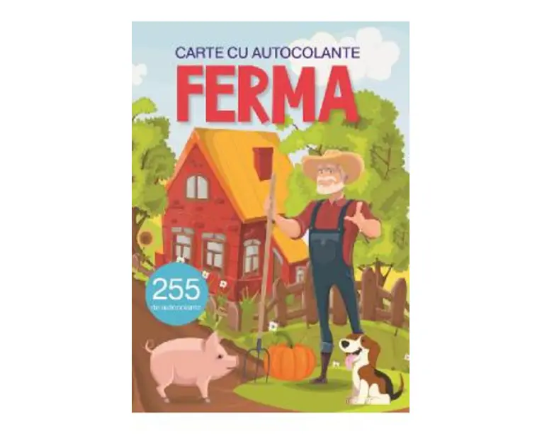 Ferma. Carte cu autocolante