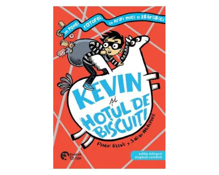 Kevin si hotul de biscuiti. Editie bilingva - Philip Reeve, Sarah McIntyre