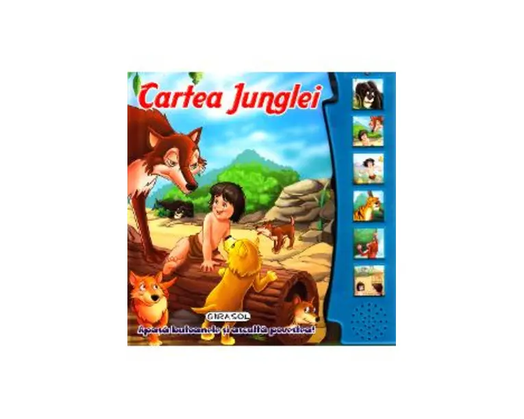 Cartea Junglei - Apasa butoanele si asculta povestea!