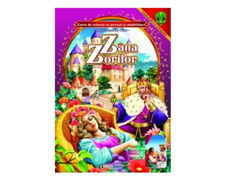 Zana Zorilor. Carte de colorat cu povesti si abtibilduri