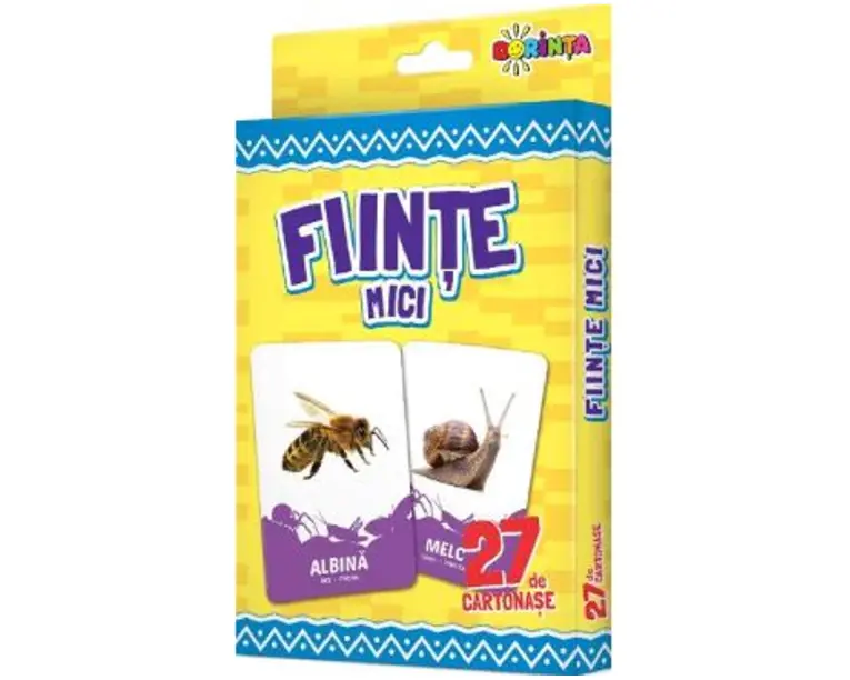 Fiinte mici. 27 de cartonase