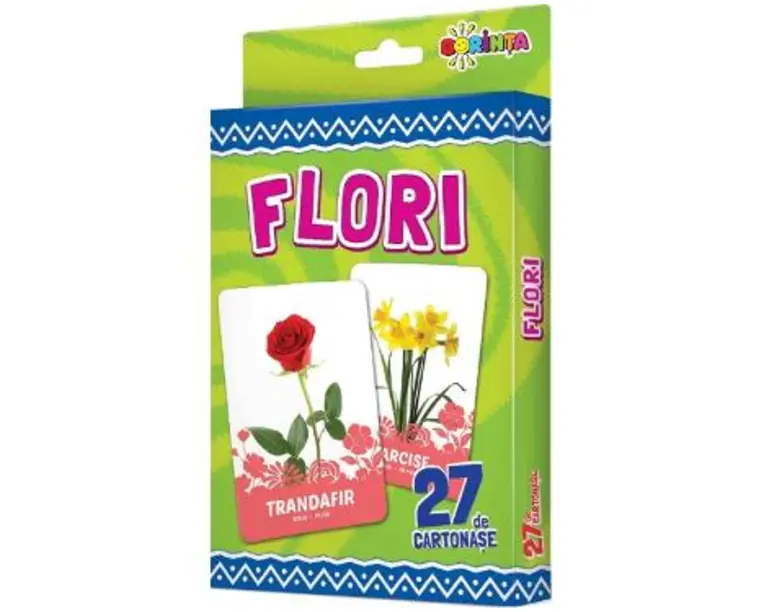 Flori. 27 de cartonase