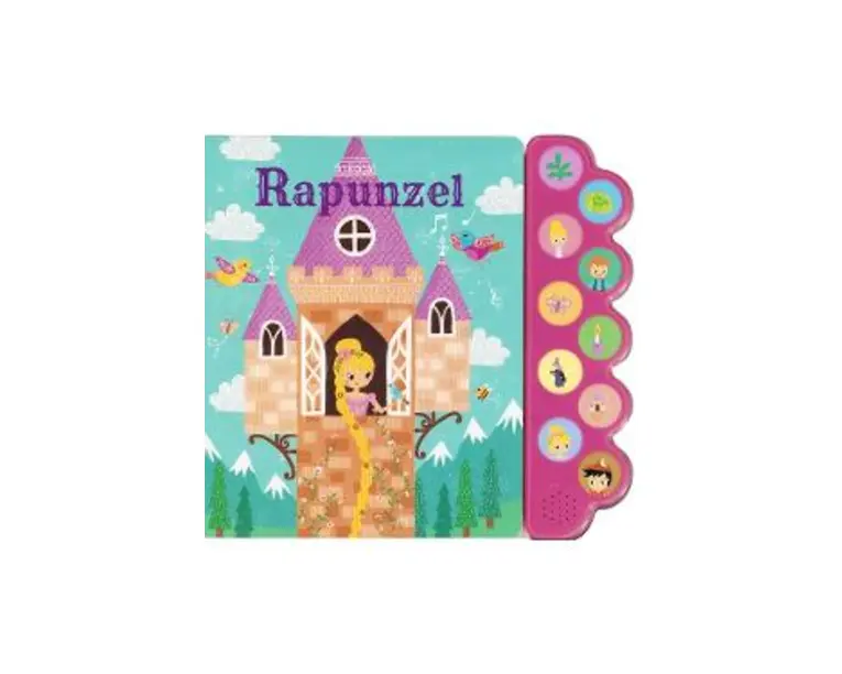 Rapunzel. Carte sonora cu 10 sunete