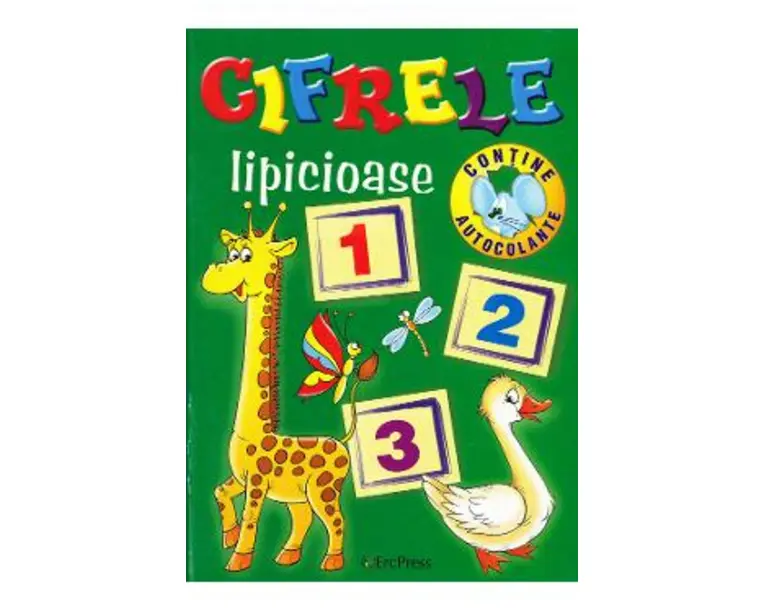 Cifrele lipicioase (contine autocolante)