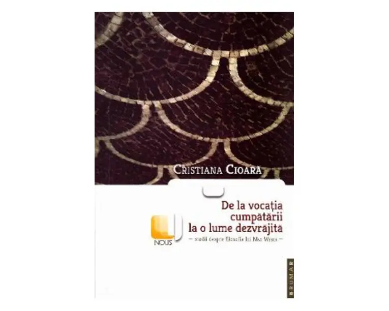 De la vocatia cumpatarii la o lume dezvrajita - Cristiana Cioara
