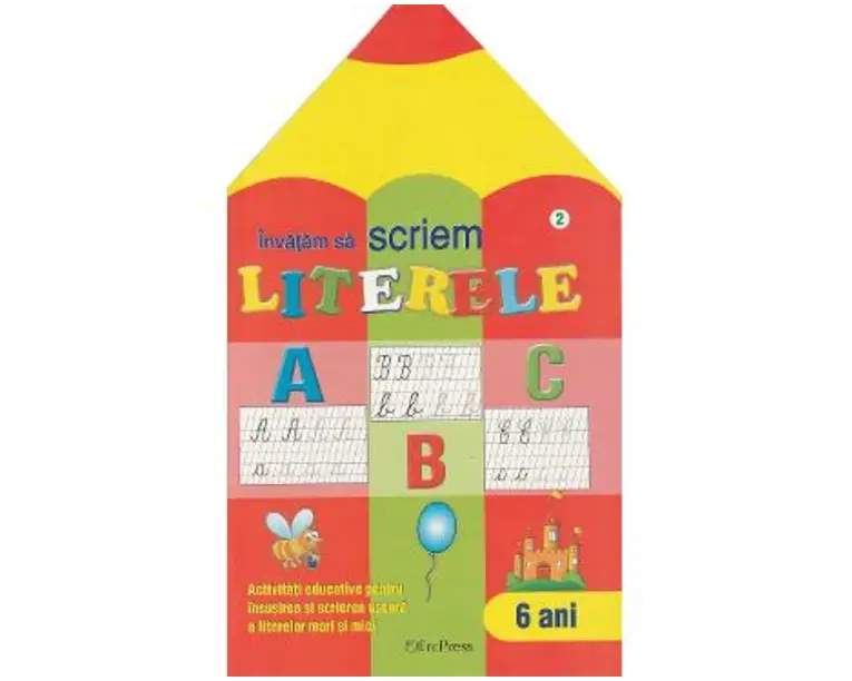 Invatam sa scriem literele 6 ani