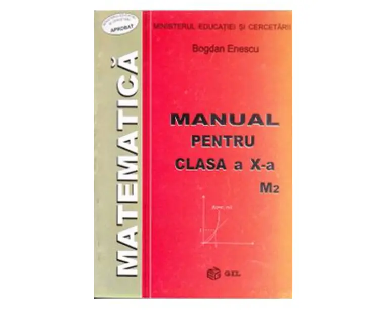 Matematica M2 - Clasa 10 - Manual - Bogdan Enescu