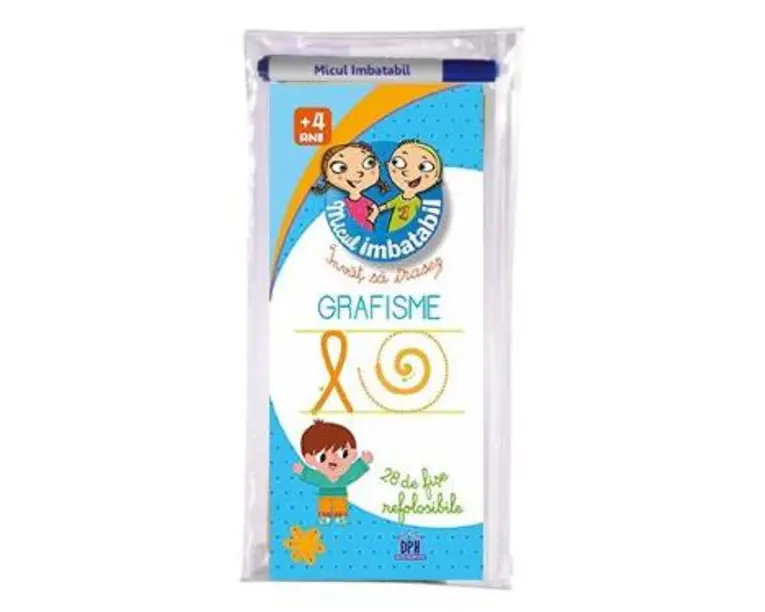 Micul Imbatabil - Invat sa trasez grafisme - 4+