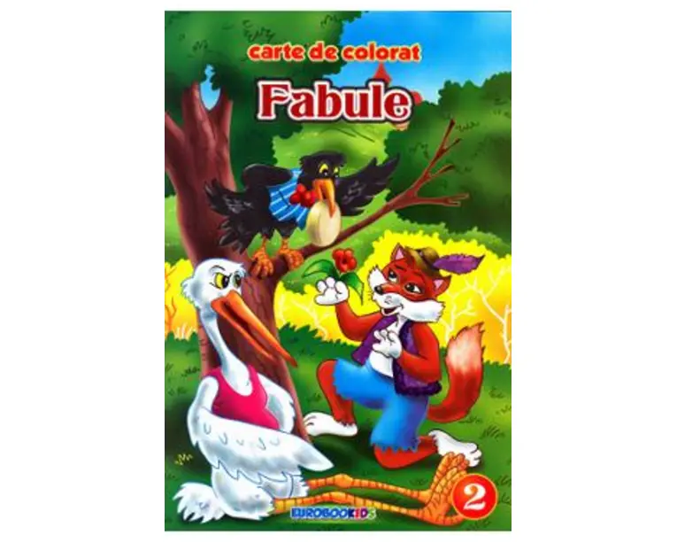 Fabule vol.2 B5 - Carte de colorat