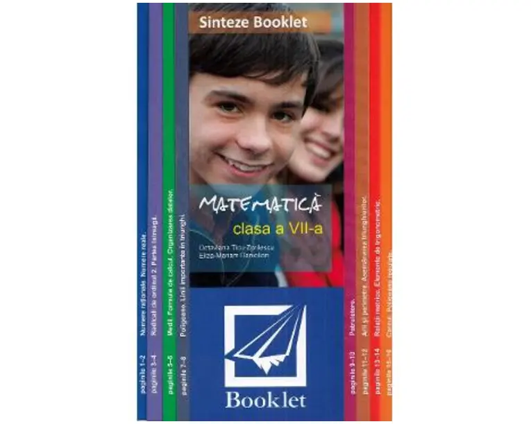 Sinteze. Matematica - Clasa 7 - Octaviana Ticu-Zorilescu, Eliza-Mariam Danielian