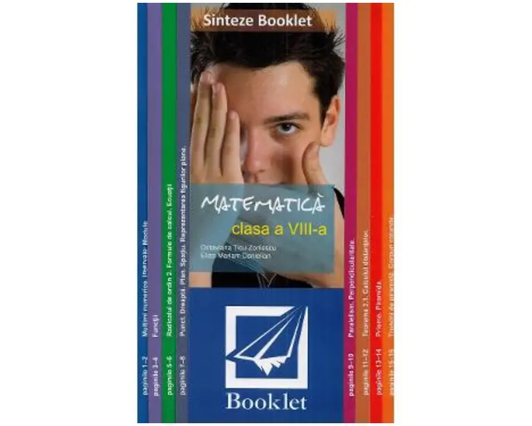 Sinteze. Matematica - Clasa 8 - Octaviana Ticu-Zorilescu, Eliza-Mariam Danielian
