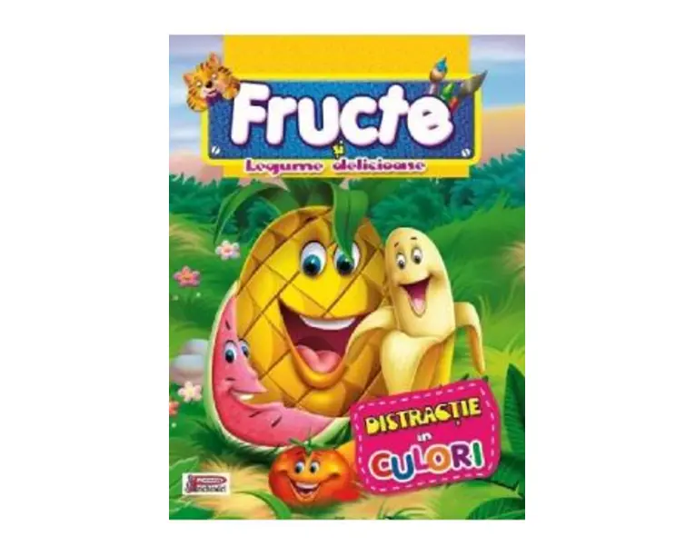Fructe si legume delicioase. Distractie in culori 