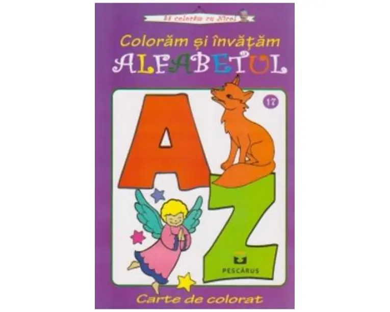 Coloram si invatam alfabetul