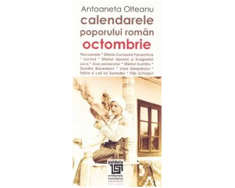 Calendarele poporului roman - Octombrie - Antoaneta Olteanu L3