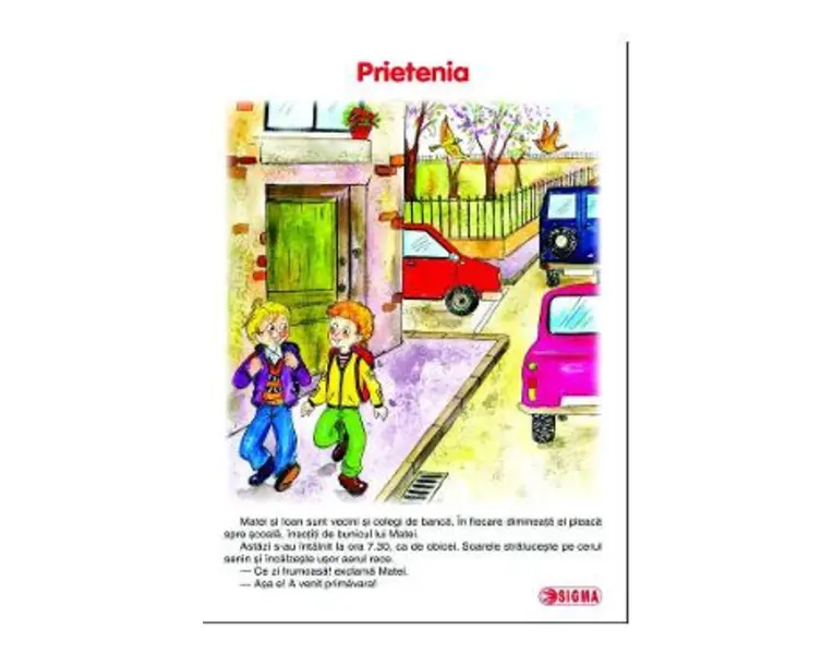 Set.Carte uriasa: Prietenia+Copilaria+Ce miros au meseriile? - Clasa 1 Sem.2
