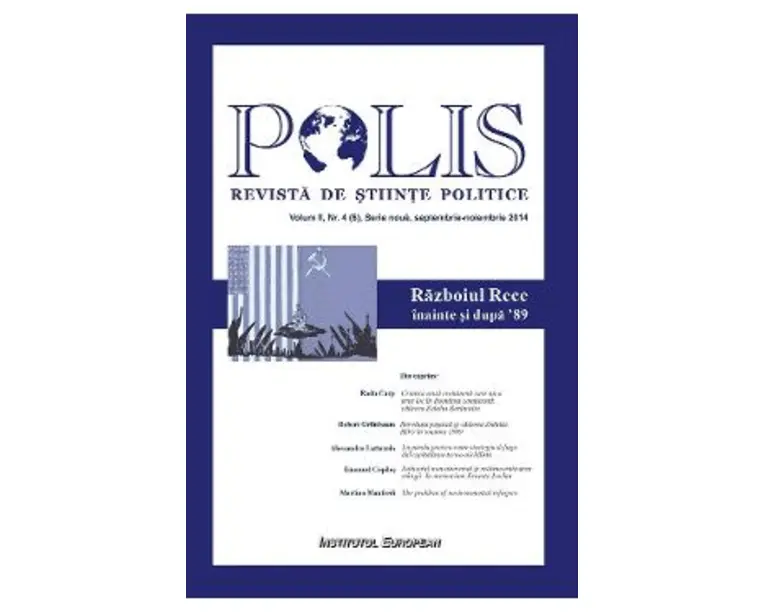 Polis Vol.2 Nr.4 Septembrie-Noiembrie 2014. Revista de stiinte politice