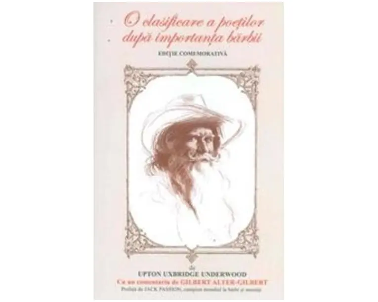 O Clasificare A Poetilor Dupa Importanta Barbii - Upton Uxbridge Underwood