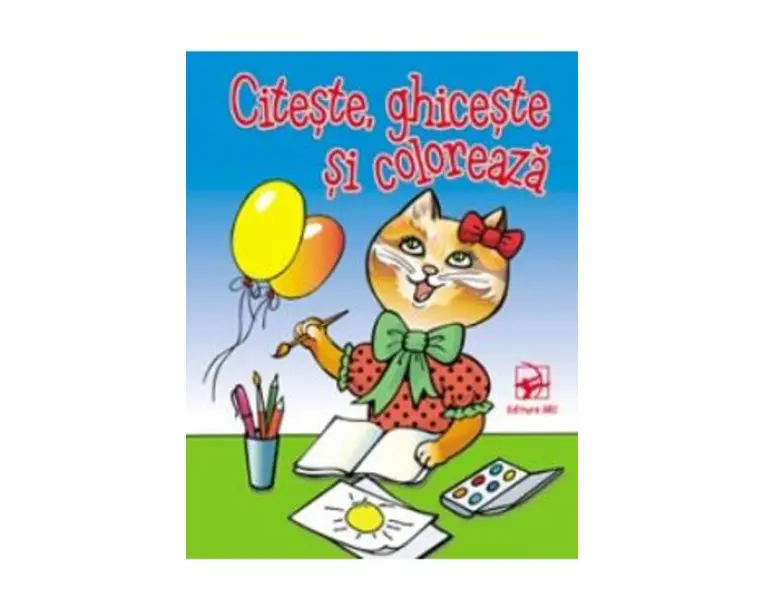 Citeste, ghiceste si coloreaza