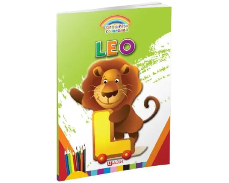 Leo. Gradinita coloreaza