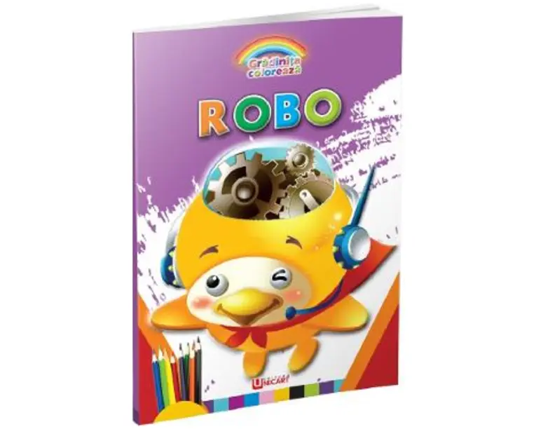 Robo. Gradinita coloreaza