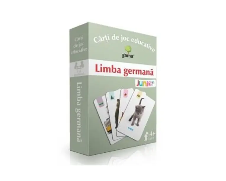 Limba germana - Carti de joc educative