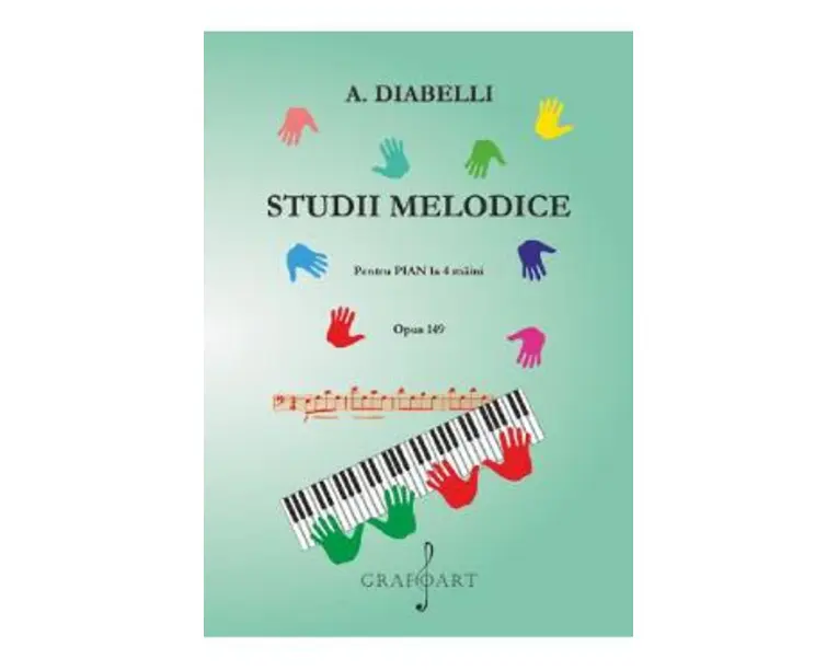 Studii melodice pentru pian - A. Diabelli