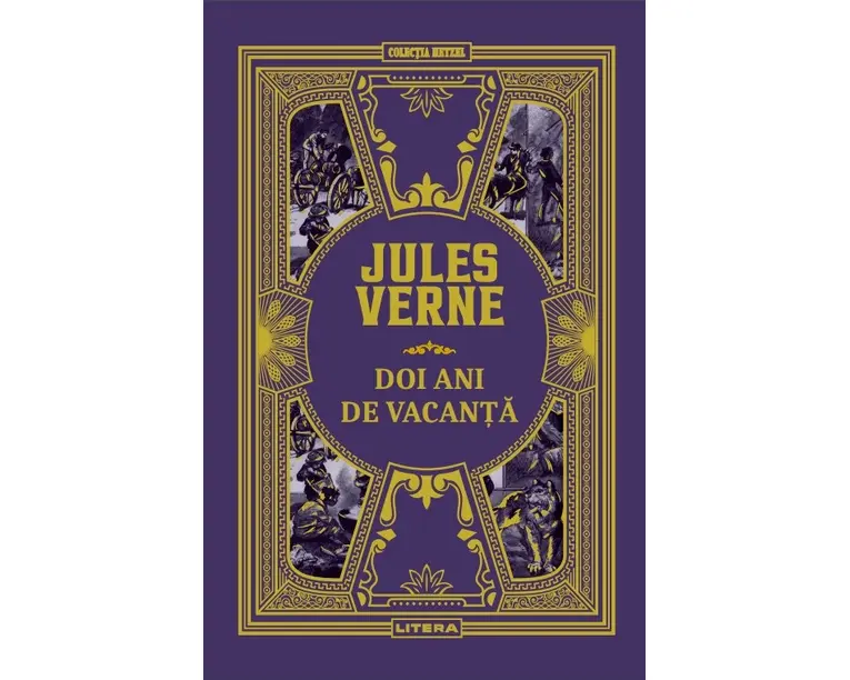Doi ani de vacanta. Volumul 11. Biblioteca Jules Verne