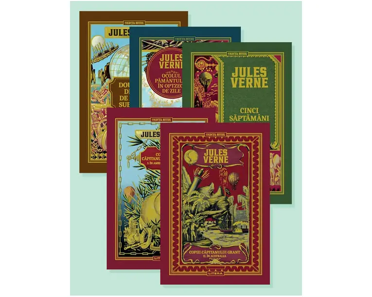 Pachet 5 volume Jules Verne