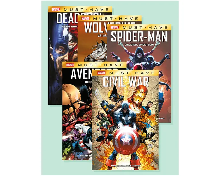 Pachet Marvel (5 volume)