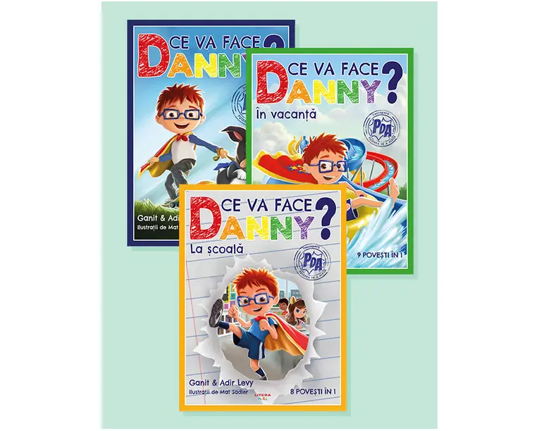 Pachet 3 volume Ce va face Danny?