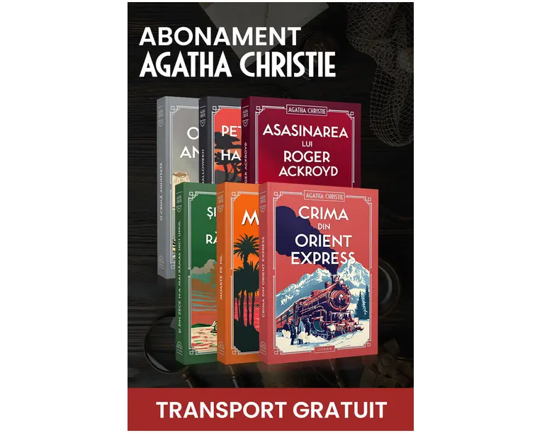 Abonament Agatha Christie (transport gratuit)