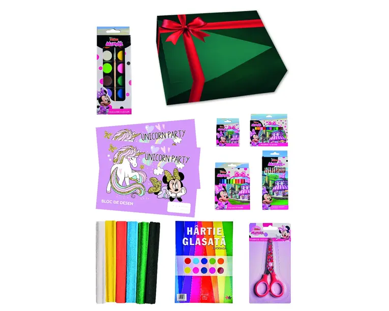 Cutia prescolarului consumabile Minnie