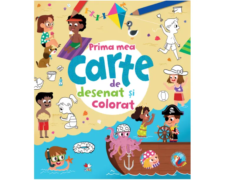 Prima mea carte de desenat si colorat