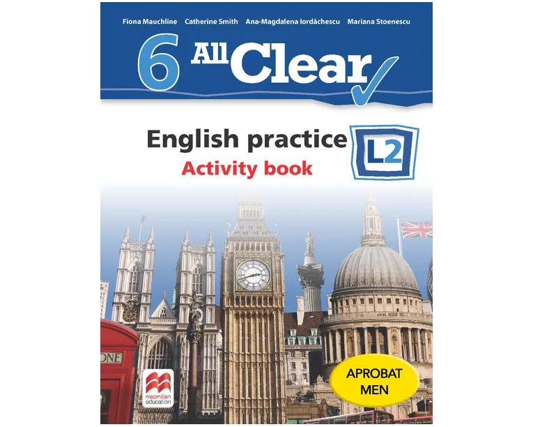 All Clear. English practice. Activity book. L 2. Lectia de engleza (clasa a VI-a)