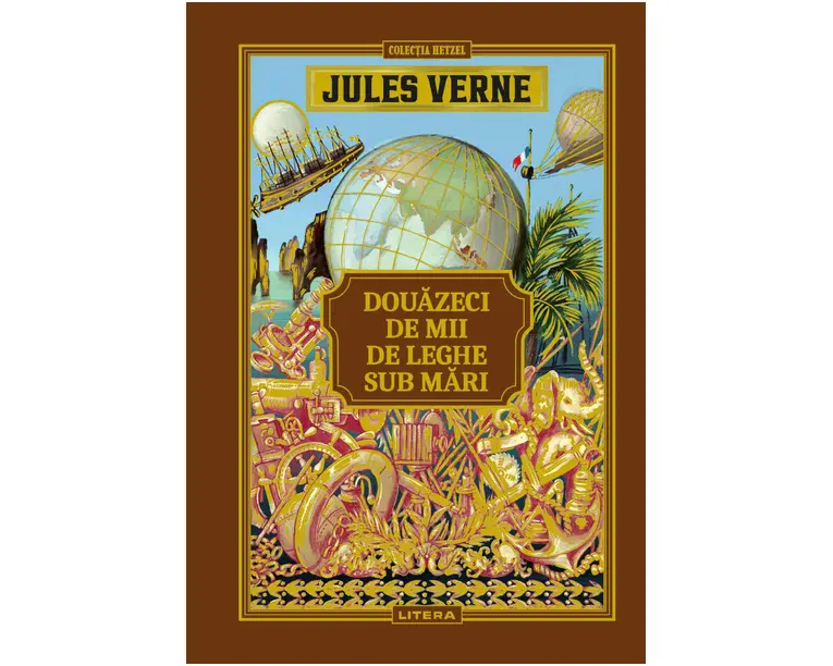 Douazeci de mii de leghe sub mari. Volumul 2. Biblioteca Jules Verne