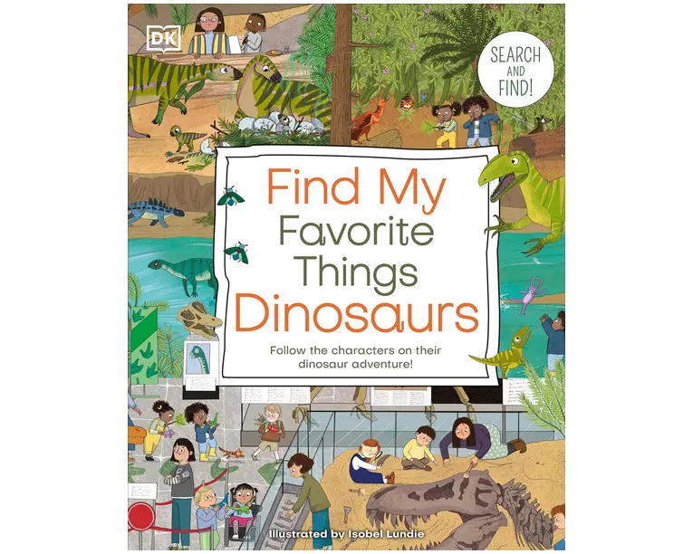 Find My Favourite Things Dinosaurs