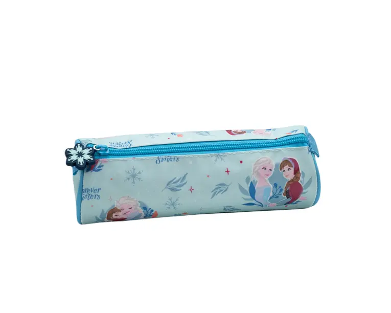 Penar etui 1 fermoar rotund 21x7x7 cm Frozen