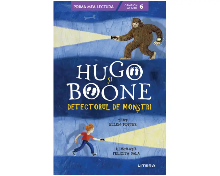 Hugo si Boone. Detectorul de monstri. Campion la citit (nivelul 6)