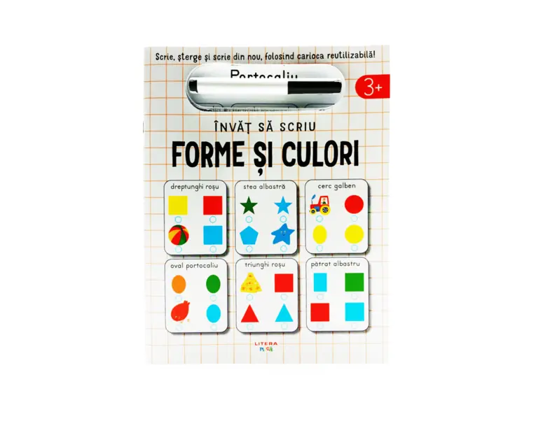 Invat sa scriu. Forme si culori