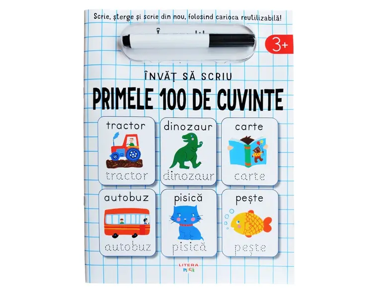 Invat sa scriu. Primele 100 de cuvinte