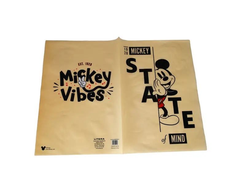 Coperta caiet A4 plastic Mickey