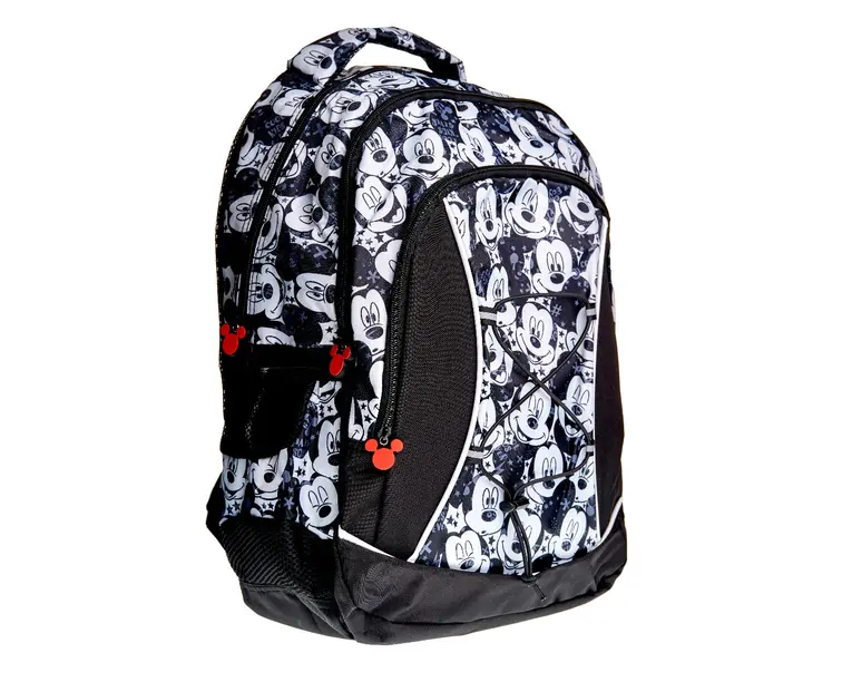 Rucsac gimnaziu 3 compartimente 45x30x16 cm Mickey