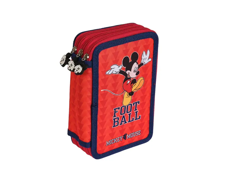 Penar 3 fermoare 20.5x12.5x7cm Mickey