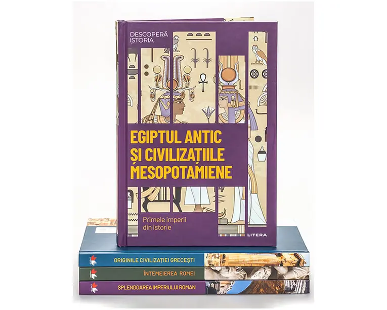 Pachet 4 volume Descopera istoria
