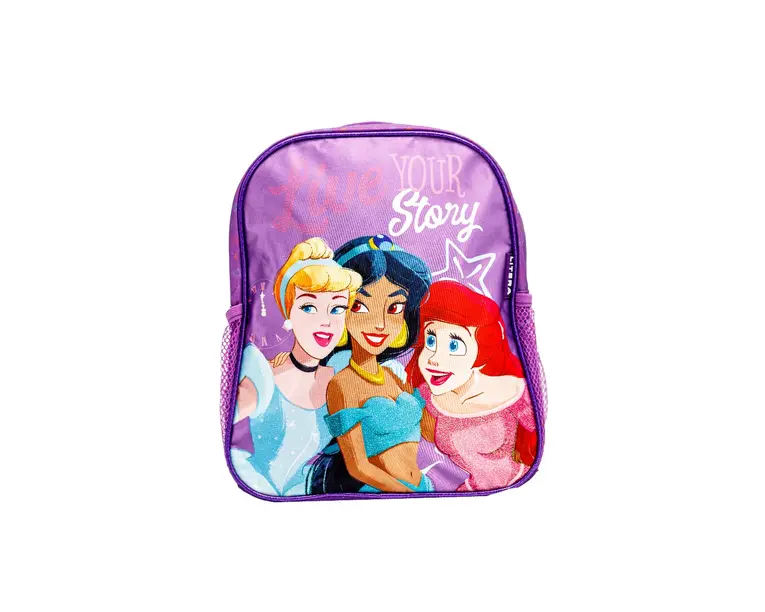 Rucsac gradinita cu 2 buzunare 30x26x10 cm Princess