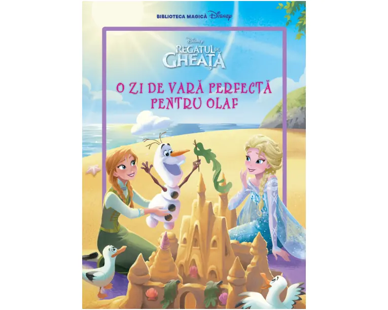 Regatul de gheata. O zi de vara perfecta pentru Olaf. Carte gigant (grupa mijlocie)