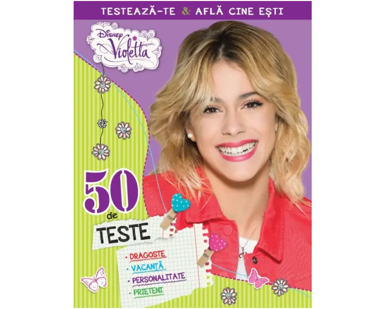 Disney. Violetta. 50 de teste