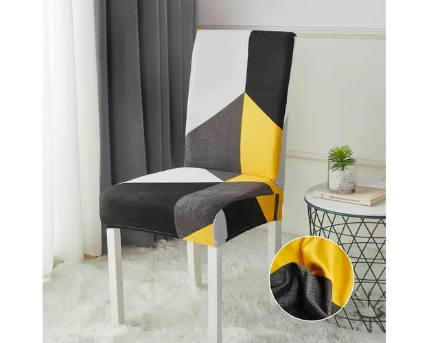 Set 6 huse universale, elastice, pentru scaun