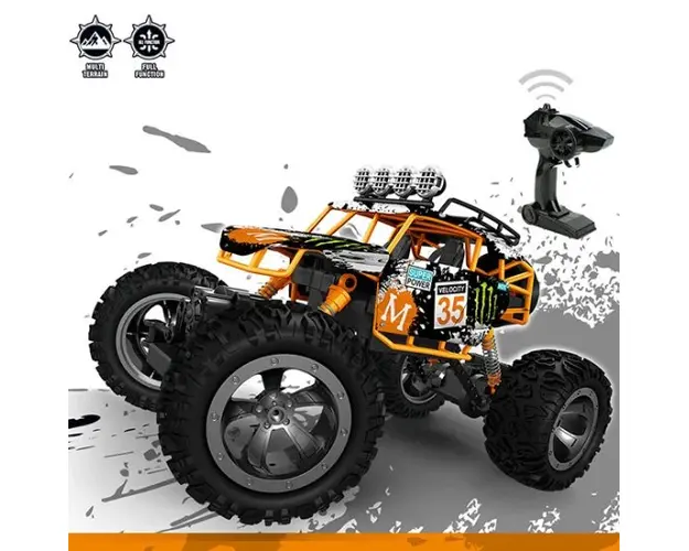 Masinuta de jucarie cu telecomanda Buggy Rock Crawler Offroad 4x4