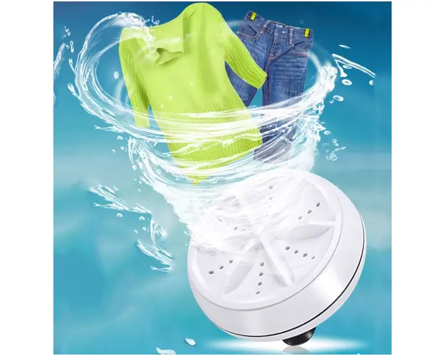 Dispozitiv mini masina de spalat universala pentru rufe si vesela cu ultrasunete, portabil, spalare rapida si convenabila acasa sau in calatorii